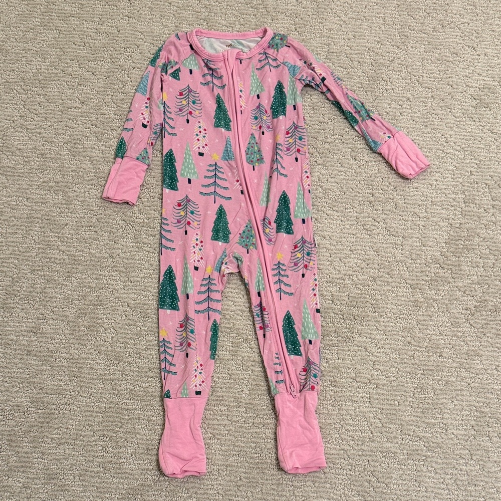 Little Sleepies Pink Twinkling Tree Zippy